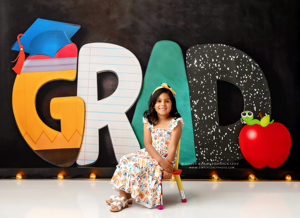 Little Grad Mini Sessions: PreK + Kindergarten | 03-01Jimena-Grad.jpg