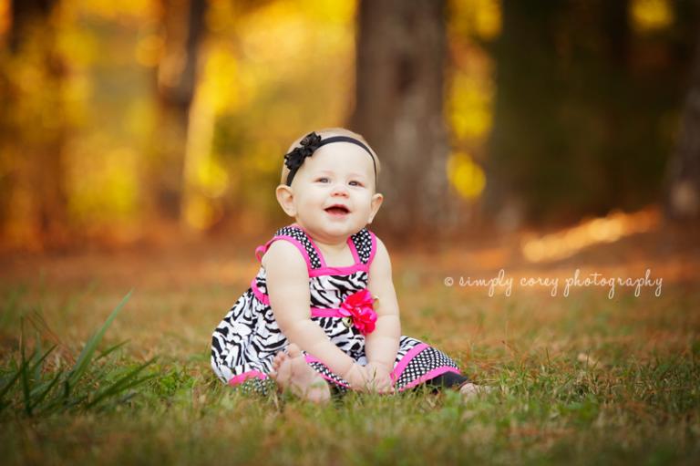 fall portrait by Carrollton, GA baby photographer
