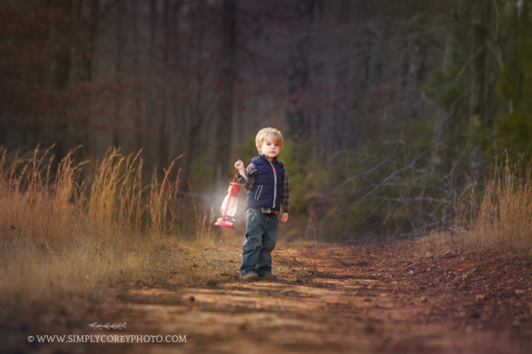 camping session by Atlanta photographer