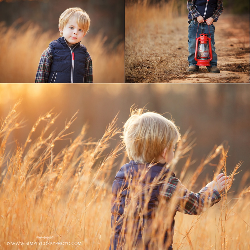 camping session by Atlanta photographer