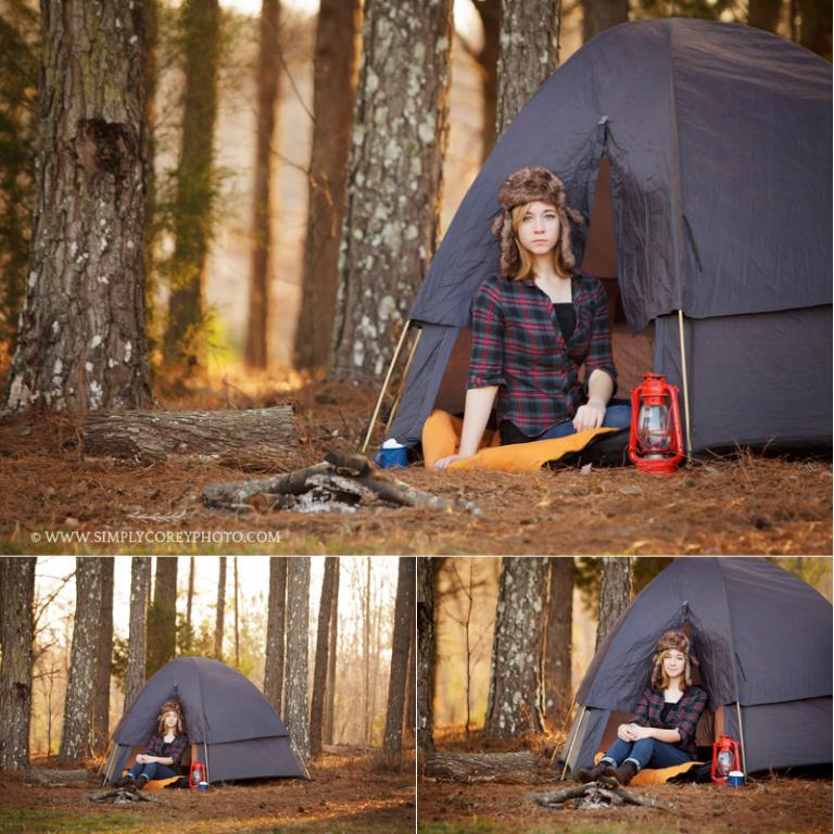 Atlanta camping stylized session