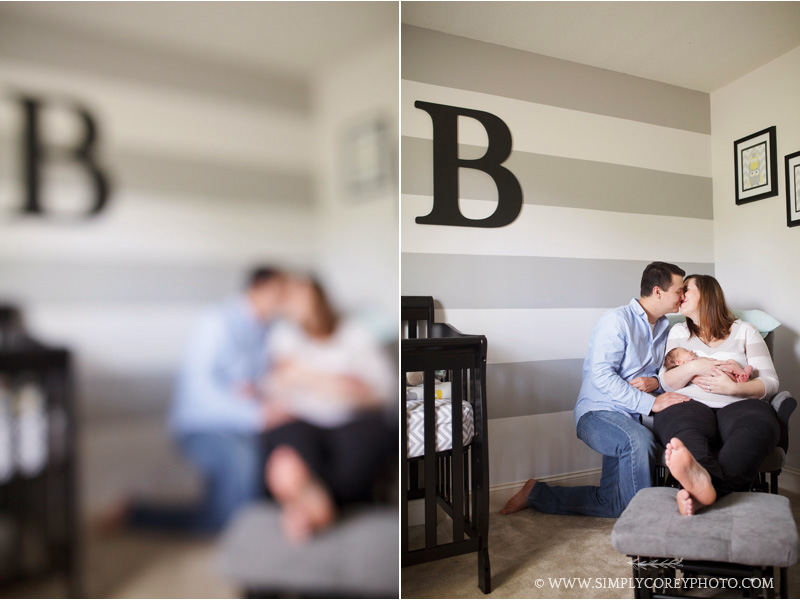 Atlanta lifestyle newborn photographer