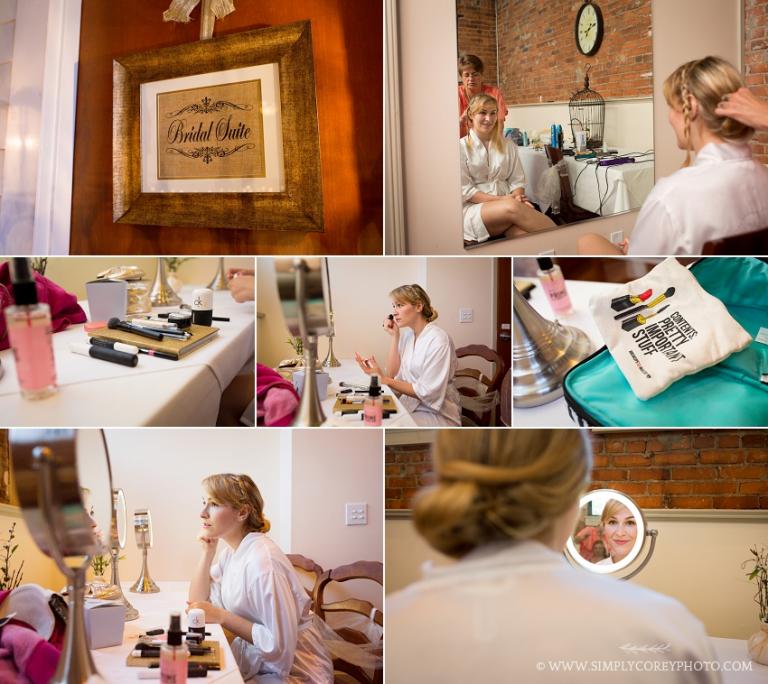 Atlanta bridal make up wedding photographer