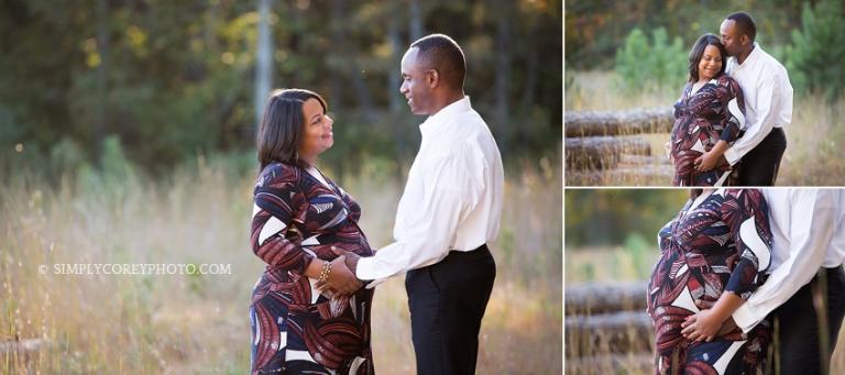 Outdoor maternity photography by Douglasville photographer