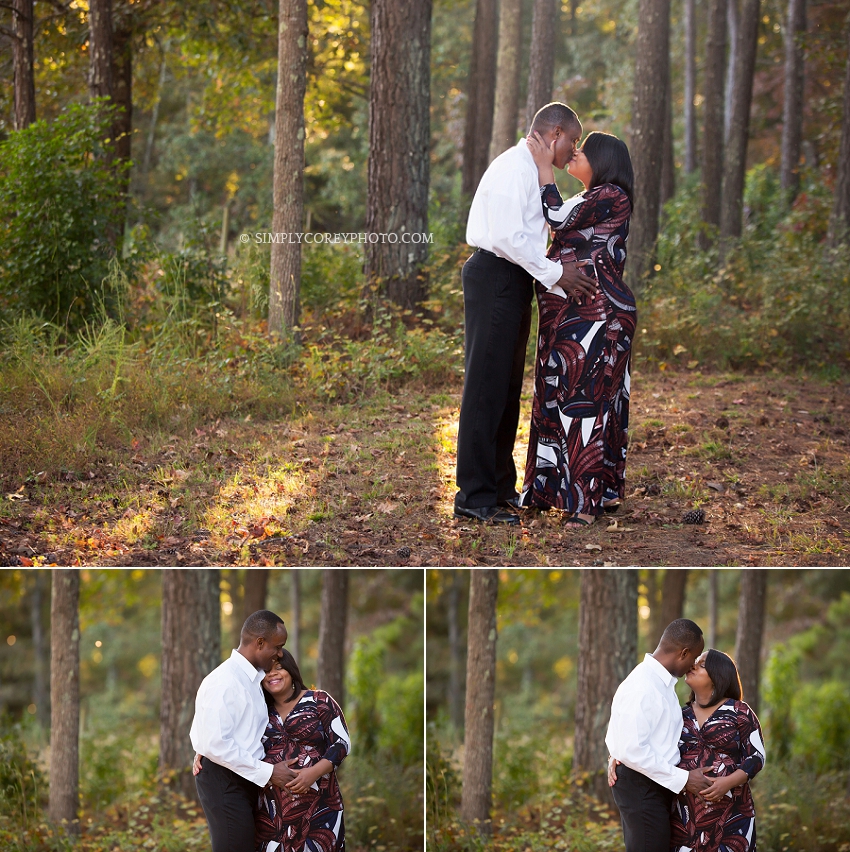 outdoor pregnancy portraits by Atlanta maternity photographer