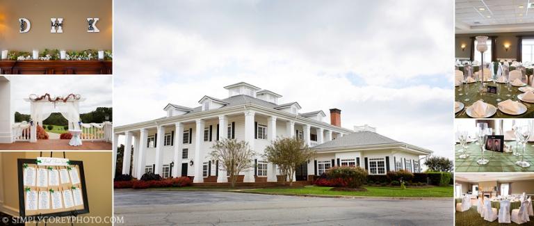 Whitewater Creek Country Club wedding in Fayetteville, Georgia