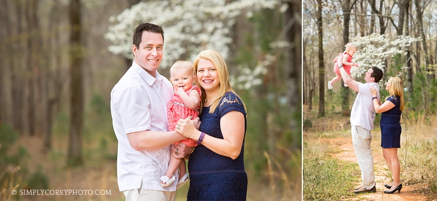 spring portraits by Atlanta family photographer