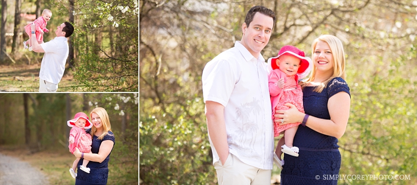spring portraits by Carrollton family photographer
