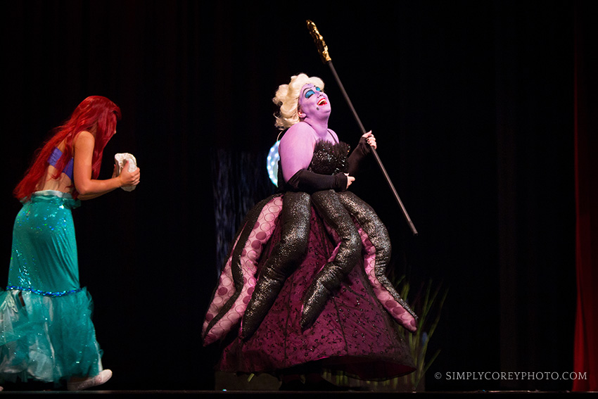 The Little Mermaid at South Paulding High School by Douglasville senior portrait photographer