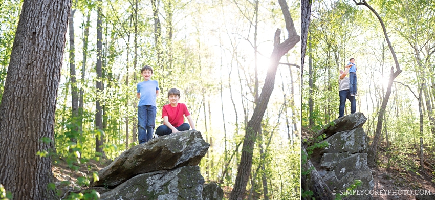 fun Douglasville family photography