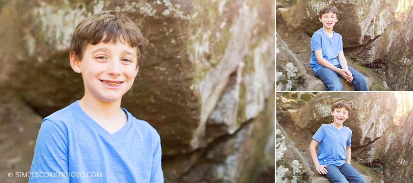 outdoor portrait by Douglasville kids photographer