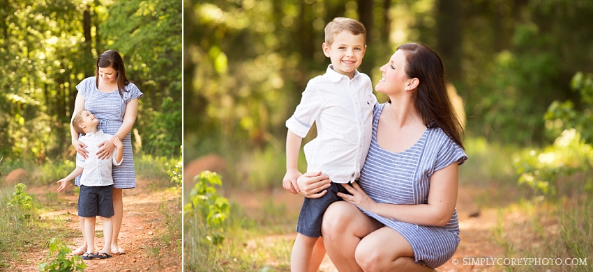 Mommy and Me photography session by Atlanta family photographer