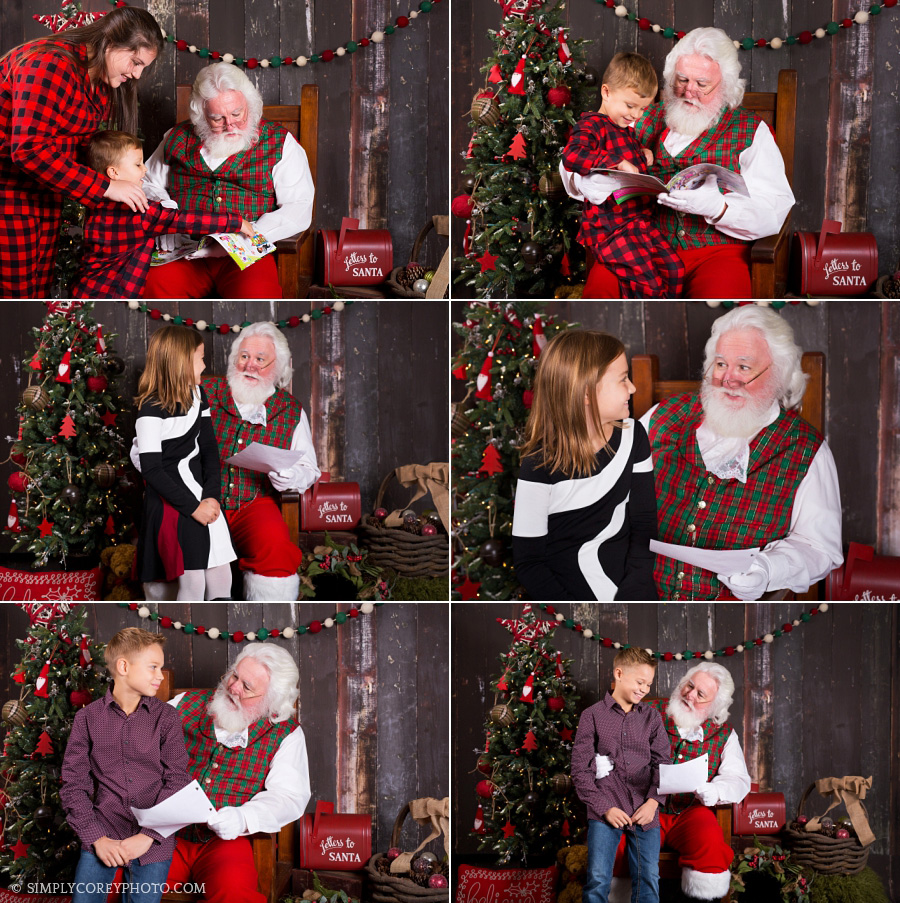 west Georgia Santa Claus mini sessions