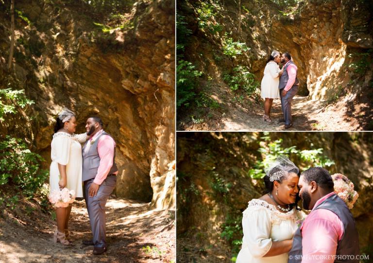 elopement photography Atlanta, Pine Mountain Gold Museum