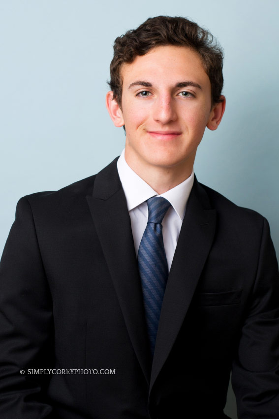 yearbook photo by Atlanta senior portrait photographer
