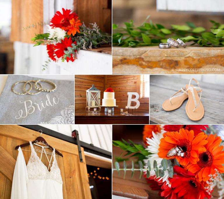 fall wedding details Atlanta wedding photographer