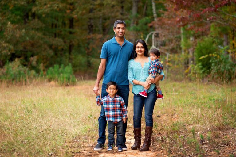 Villa Rica family photographer outdoor fall portraits