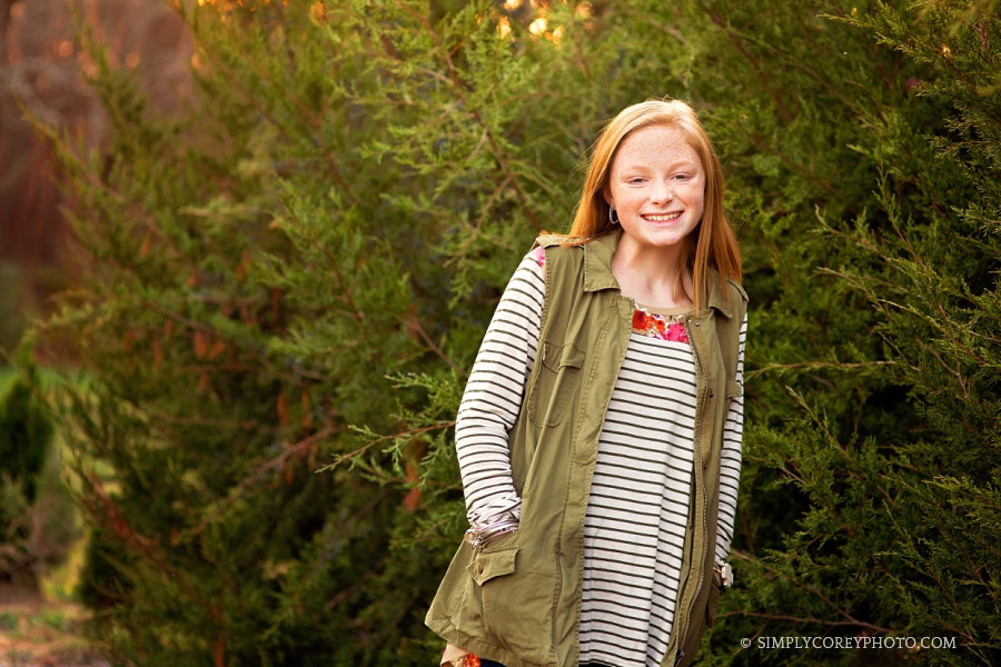 teen photographer Carrollton, outside photography session
