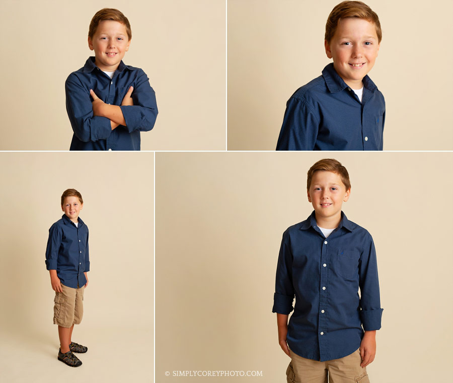 tween photographer, Newnan, boy in navy blue shirt