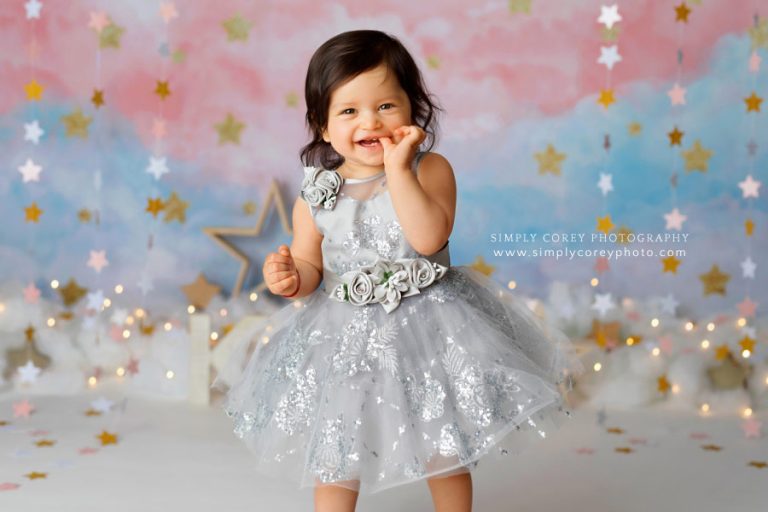 Twinkle Star Baby Milestone Session