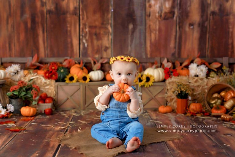 Phoebe’s Autumn Milestone Session