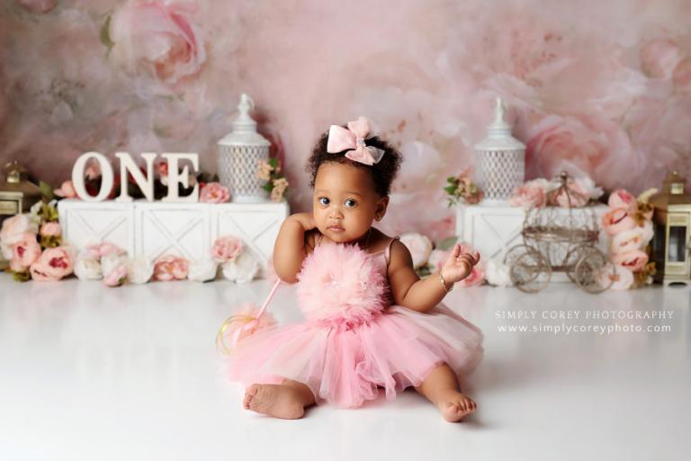 Atlanta baby photographer, studio one year session