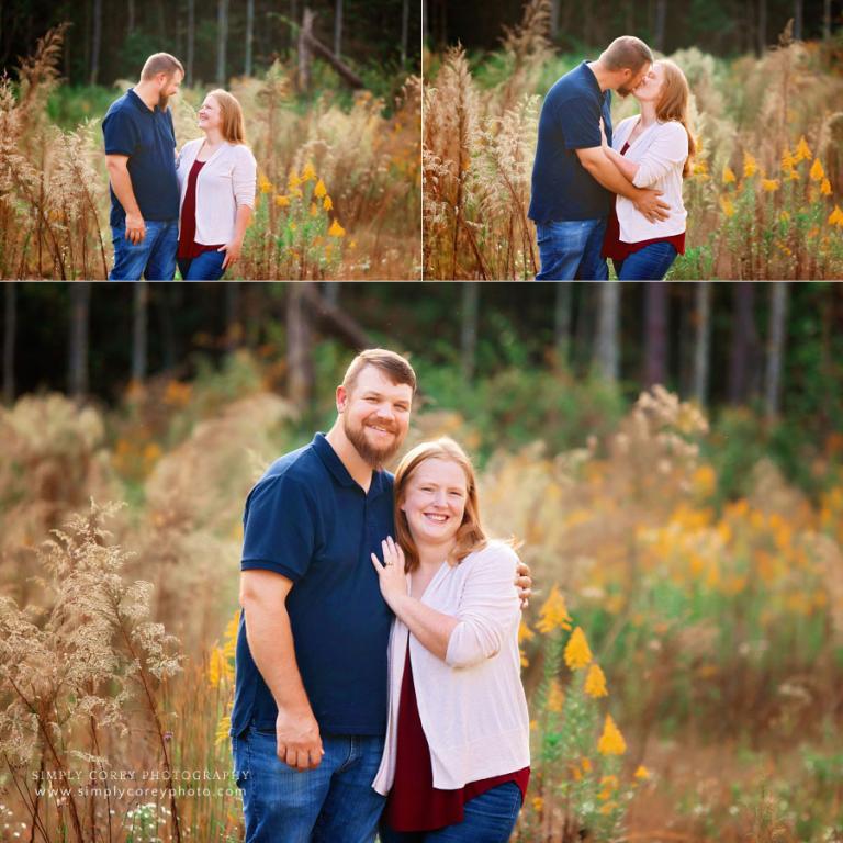 Bremen couples photographer, outdoor portraits of parents during family session
