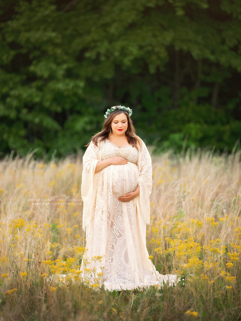 Atlanta Maternity Photographer | Outdoor Maternity Session Carrollton, GA
