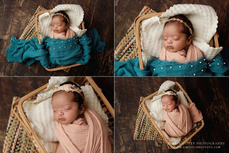 West Newborn Photographer InHome Newborn Session