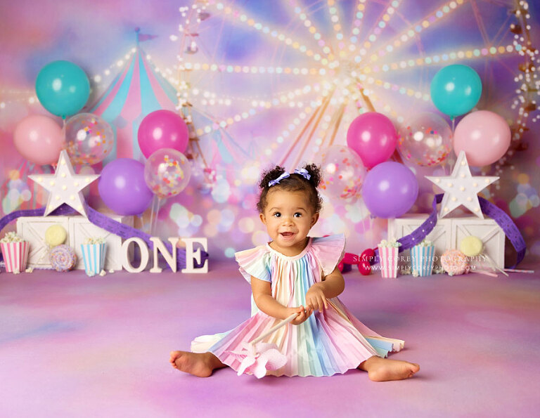 First birthday best sale circus outfit girl