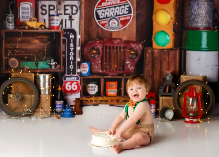 Walker’s Garage Cake Smash