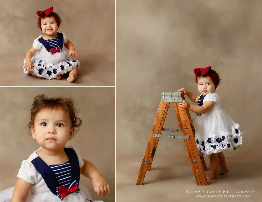 Carrollton baby photographer in Georgia, classic studio portraits