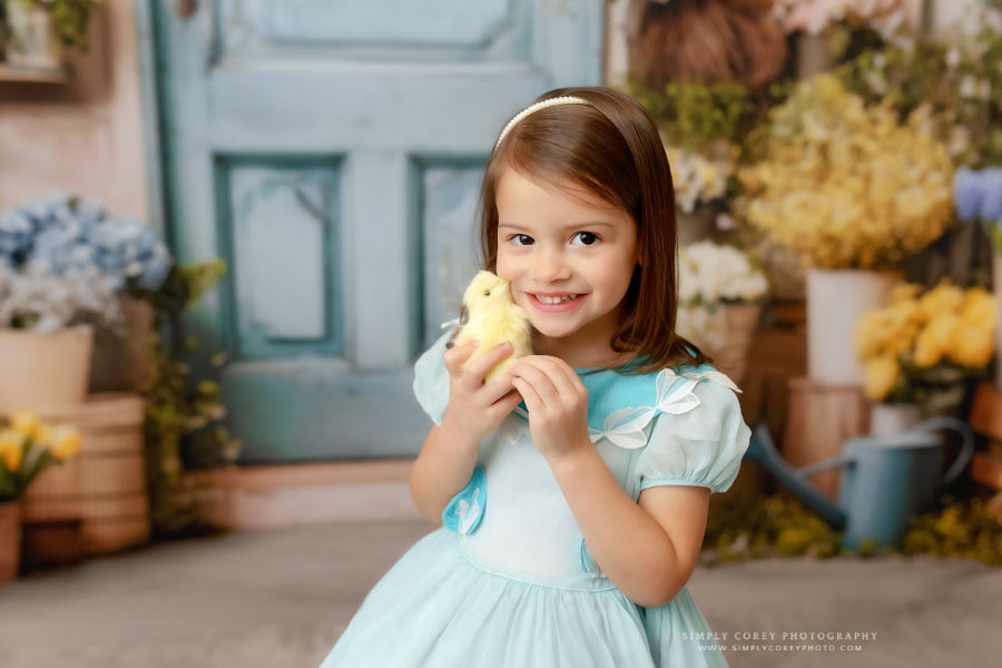 Atlanta studio spring mini session photographer